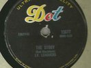 Doo Wop 78 Rpm Record The I.V. Leaguers The Story / Ring Chimes