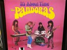 The Pandoras It's About Time LP 1984 Garage Rock Voxx Records