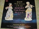De Vito Bach Mozart Violin Concerto Vinyl Record ASD429 EMI Testament NM