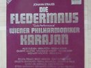 B171 D247D 3 KARAJAN STRAUSS FLEDERMAUS GALA PERFORMANCE 3 x LP DECCA STEREO