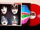 KISS DYNASTY VERY RARE RED VINYL GERMAN PRESS BELAPHON LP /INNER & POSTER