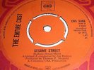 SESAME STREET THEME c/w ERNIE RUBBER DUCKIE RARE CLASSIC BREAKS CBS 5366 SUPERB