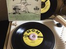 Hank Williams Sr Original MGM DJ Promo 2 EP Set USA Picture Cover 45 rpm 1954