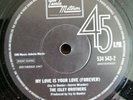 ISLEY BROTHERS -My love is your love/CHRIS CLARK Somethings wrong 534 543-2 new