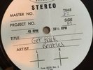 THE BEATLES Get Back Don’t Let Me Down 2 Sided Acetate Test Pressing WARPED