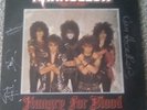 RANKELSON - HUNGRY FOR BLOOD VINYL ALBUM. AUTOGRAPHED.
