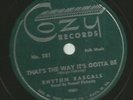 COUNTRY MOVERS 78  - RHYTHM RASCALS - THAT'S THE WAY - HEAR - W. VIRGINIA COZY