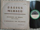 Milhaud - Saudades / 4 Romanzas Jacques Fevrier Ducrtet Thomson Stereo LP