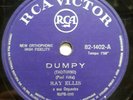 RAY ELLIS 1962 “Dumpy/ The Sheik” RARE UNIQUE 10” 78 RPM BRAZIL