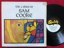 SAM COOKE   THE TWO SIDES OF SAM COOKE LP (1984) GOSPEL SOUL  EX/NM SHRINK