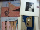 FOUR ULTRAVOX VINYL LP'S + MIDGE URE  RAGE IN EDEN QUARTET 80's NEW WAVE ALBUMS