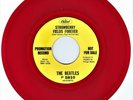 Beatles Strawberry Fields Forever/ Penny lane Red Vinyl M- with Picture Sleeve