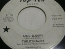The Dynamics rare 45 record Top Ten Soul Sloopy tt 100 PROMO northern soul 