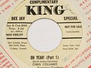 Hot R&B INSTRO 45rpm Chris Columbo & Swinging Gentlemen ?– Oh, Yeah  KING DJ VG