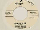 STEVE ROSSI: There's A Broken Heart / Ginny Lee 45 (dj) Oldies VG++ PROMO