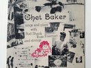 OG Chet Baker SINGS AND PLAYS w/ Bud Shank & Russ Freeman PACIFIC JAZZ 1202 MONO