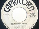 * GEORGIA PROPHETS Don't You Think It's Time NORTHERN SOUL Capricorn 45 HEAR