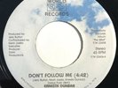 * ERNESTA DUNBAR Don't Follow Me/The Wind RARE MODERN SOUL BOOGIE World 45 HEAR