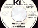 Northern Soul 45 - Roosevelt Grier - In My Tenement - RIK Label