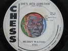 HEAR Muddy Waters 45 She's Into Somethin / Take The Bitter CHESS blues R&B promo