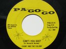 COUNT & COLONY Can’t You See/That’s The Way 7” 45 1966 Michigan garage, Pa-Go-Go