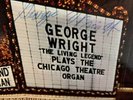 SIGNED George Wright Plays Chicago Theatre Organ Lounge Record LP AUTOGRAPH VG++