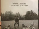 GEORGE HARRISON All Things Must Pass 1969 Original VINYL LP RECORD