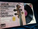 Stravinsky violin ctos David Oistrakh Philips HIFI stereo 835190 AY ED1 plum lp