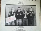 Damned 1st album HOT RODS sleeve AUTOGRAPHED in 1977 - vintage punk artifact