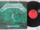 Metallica - 33t - Ride the Lightning -  Musidisc 1984 - rare