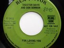 45 rpm ROCKABILLY, COUNTRY, SKEETER DAVIS AND DON BOWMAN, BABY ITS COLD OUTSIDE