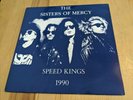 The SISTERS OF MERCY LP SPEED KINGS LIVE 1990 DROGHEDA IRELAND WHITE LABEL