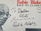 EUBIE BLAKE RAGS TO CLASSICS EBM-2 STEREO VINYL LP 12