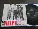 THE BEATLES  SWEDEN EP HELP   GEOS 234 DARK BLUE