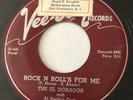 R&B DOO WOP The El Dorados ROCK N ROLL'S FOR ME Vee Jay 45 rare