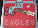 EAGLES LIVE GATEFOLD DOUBLE UK ?? VINYL LP ?ORIGINAL INNER SLEEVES? POSTER
