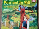 EUROPA LP  PETER UND DER WOLF + DER NUSSKNACKER / VINYL E 2096