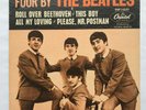 FOUR BY THE BEATLES SLEEVE **NO RECORD** Sleeve only  EAP-1-2121 US 1964