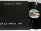 GIORGIO GABER IO SE FOSSI DIO SINGOLO 1980
