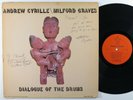 ANDREW CYRILLE/MILFORD GRAVES Dialogue Of the Drums IPS LP autographed