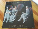 Black Sabbath Heaven and Hell Vinyl Lp vertigo spaceship,dio,mob rules