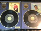 ELVIS PRESLEY RIAA PLATINUM RECORD PLAQUE NUMBERED Jailhouse Rock & Are You...