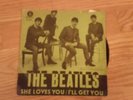 Beatles,single,Sweden,1963,she loves you, greencover
