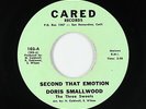 Northern Soul Funk 45 - Doris Smallwood - Second That Emotion - Cared - VG+ mp3