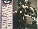 KISS HOTTER THAN HELL TOUR LIVE 1974 - WITH FIRE AND THUNDER WHITE VINYL LP