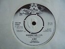 U-Roy - Runaway Girl 1975 UK 45 VIRGIN DUB/ROOTS