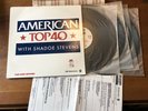 AMERICAN TOP 40 SHADOE STEVENS 4 LP w/ radio cue sheets 4/22/89 Madonna #1
