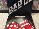Bad Company, Bad Co. and Straight Shooter, vinyl and jacket are Very Good