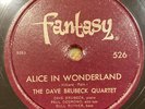 1952 jazz DAVE BRUBECK QUARTET 
