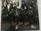Motley Crue White Label Gold Stamp Promo Vinyl LP Girls Girls Girls Elektra 1987